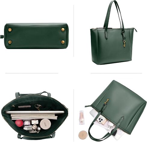 Women's Tote Bag Leather Handbag for Women 16L Large Capacity Travel Purses Ladies Shoulder Bags in Saudi Arabia