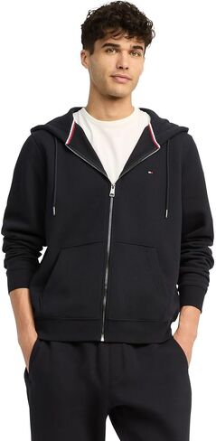 تومي هيلفيغر للرجال متوسطة الوزن الصوف الكامل zip up hoodie in Saudi Arabia