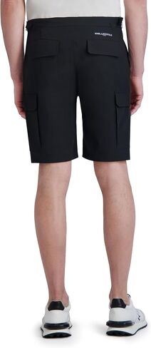 Karl Lagerfeld Paris Men's Stretch Nylon Cargo Short in Saudi Arabia