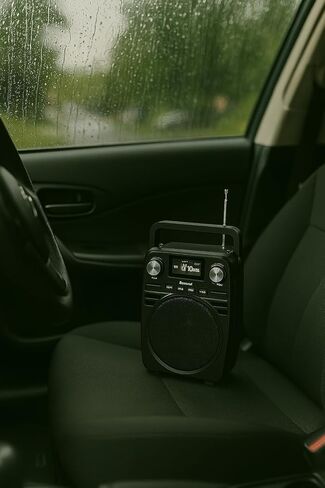 SuperSonic Bluetooth Portable 4 Band Radio, Red (SC-1390BT-Red) in Kuwait