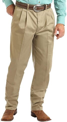 Wrangler Men's Pleated Front Casual Pant in Saudi Arabia