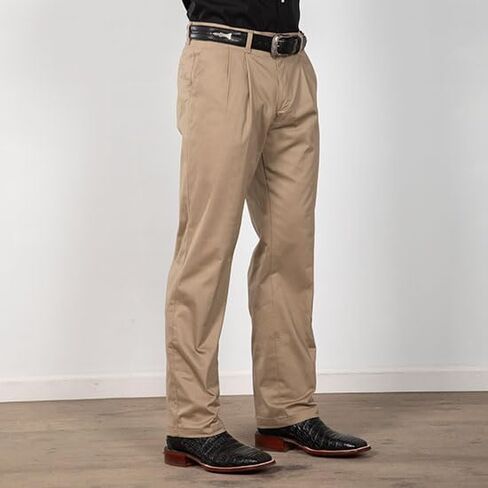 Wrangler Men's Pleated Front Casual Pant in Saudi Arabia