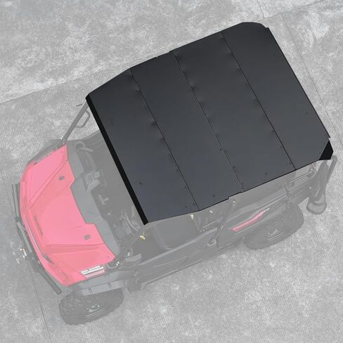A & UTV Pro Aluminium Roof Top for 2016-2024 Honda Pioneer 1000 5p ، Tuckproof Huchice Suckit 4 Duty 4 قطع أعلى لصالح Pioneer 1000-5 الملحقات in Saudi Arabia