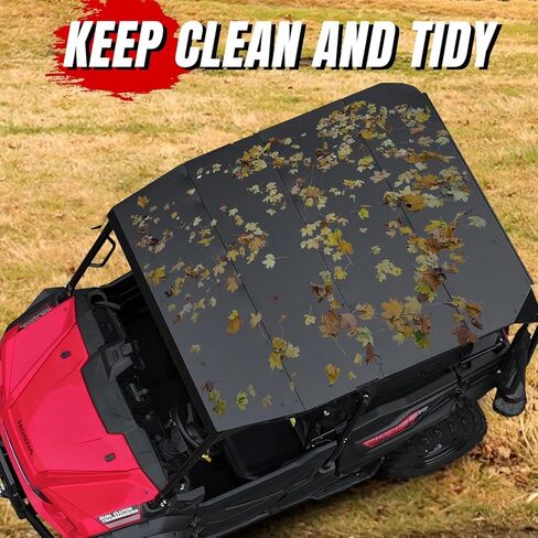 A & UTV Pro Aluminium Roof Top for 2016-2024 Honda Pioneer 1000 5p ، Tuckproof Huchice Suckit 4 Duty 4 قطع أعلى لصالح Pioneer 1000-5 الملحقات in Saudi Arabia