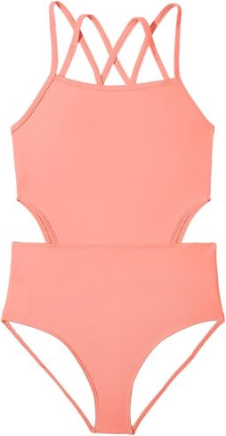 Century Star Girls' One Piece Swimsuits 2025 for Teens Bathing Suits Cut Out Swimwear Sport Cute Tween Kids 10-15 Years in Saudi Arabia