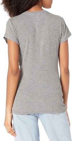BCBGMAXAZRIA Women's Liana Short Sleeve V Neck Top in Saudi Arabia