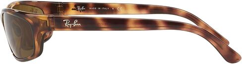 Ray-Ban Man Sunglasses Havana Frame, Dark Brown Lenses, 57MM in Saudi Arabia