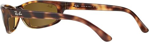Ray-Ban Man Sunglasses Havana Frame, Dark Brown Lenses, 57MM in Saudi Arabia