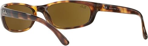 Ray-Ban Man Sunglasses Havana Frame, Dark Brown Lenses, 57MM in Saudi Arabia