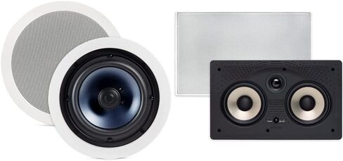 Polk Audio RC80i 2-Way In-Ceiling Speakers (Pair, White) in Saudi Arabia