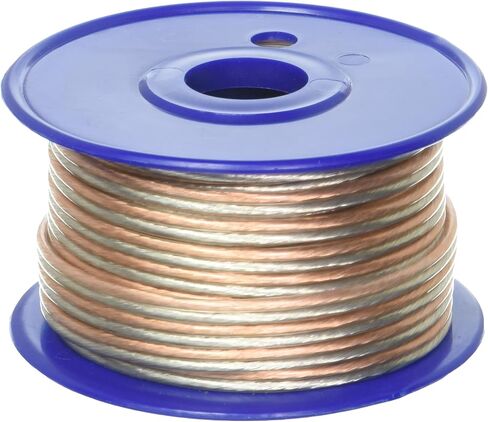 C2G 29204 18 AWG Bulk Speaker Wire - Shielded, Plenum CMP-Rated, White Jacket (50 Feet, 15.24 Meters) in Saudi Arabia