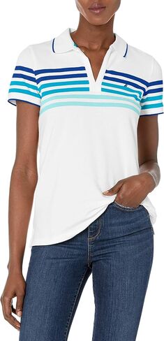 Nautica Women's Stretch Cotton Polo Shirt in Saudi Arabia