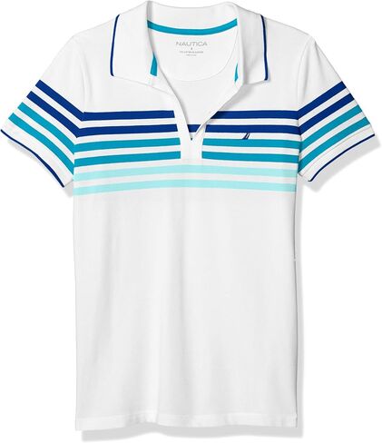 Nautica Women's Stretch Cotton Polo Shirt in Saudi Arabia