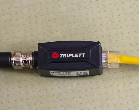 Triplett GEM IP Camera Signal Extender Over Coax, up to 984 ft (POE-1TR) in Saudi Arabia