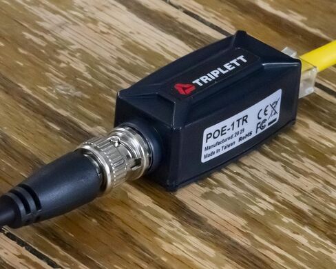Triplett GEM IP Camera Signal Extender Over Coax, up to 984 ft (POE-1TR) in Saudi Arabia