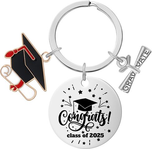 Class of 2025 Graduation Keychain Graduation Gifts, Inspirational Gifts College Middle High School Student Senior in Saudi Arabia
