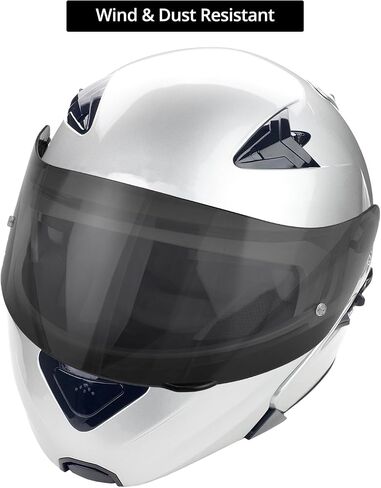 Qwork Helment Helment Poundor ، وقوة دخان عميقة ملون ، وحماية للأشعة فوق البنفسجية ، وخدش وقشر مقاومة in Kuwait