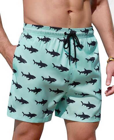 رجال السباحة رجال 5 بوصات مع شبكات بطانة تجف جافة الجافة بدلات الاستحمام للرجال شورتات السباحة للرجال للرجال in Kuwait