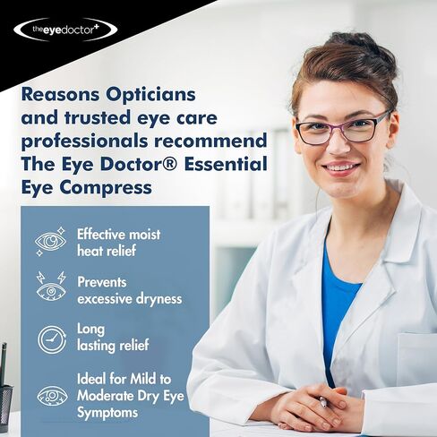 ضغط العيون الساخن للعين - يساعد جفاف العين والتهاب الجفن - قناع العين القابل لإعادة الاستخدام - قناع العين المدفأة للعينين الجفاف - ضغط دافئ للعينين الجفاف - قناع العين المسخن من أجل stye in Kuwait