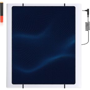 Grounding Mat for Improved Sleep, Reduced Anxiety, Pain, Inflammation, Headache Relief, Balance. Grounded Therapy- (Black, (72.3 * 54inch))