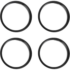 Hub Centric Rings,66.5mm ID 73.1mm OD Car Wheel Hubrings ABS Plastic Black,4pcs