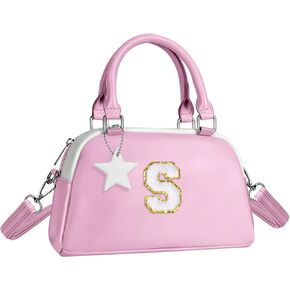 Girls Purse Gifts, Kids Handle Bag Wallet Crossbody Bag, Birthday Gifts Pouch for 4-12 Year Old Girl Toddler Preteens Teen, Handbag-hot pink-J