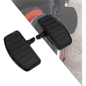 HDBUBALUS Motorcycle Floorboard Rear Passenger Footboard Foot Pegs Fit for Yamaha Vstar Dragstar 400 650 V-Max XV125 XV250 VTX1300 VTX1800 VL400 VL800 C50 (B-Style)