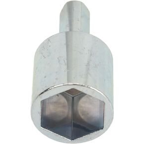 RV Leveling Scissor Jack Socket Drill Adapter, Lightweight and Portable, Fits 3/8 and 1/2 Power Drills, Works with All 3/4 Hex Drive Jacks, Material