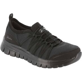 حذاء رياضي نسائي من Skechers بتصميم رشيق وناعم