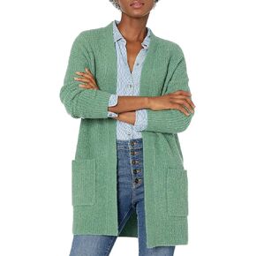 Goodthreads Women's Oversized Boucle Shaker Stitch Cardigan Sweater in Saudi Arabia