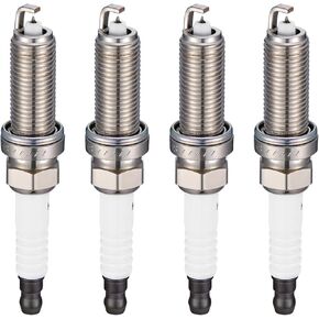 95660 Iridium Platinum Spark Plugs 4 Pack - Compatible with Nissan Murano 2016, Pathfinder 2014-2015, Juke 2011-2017 Compatible with Infiniti QX60, 1.6L 2.5L - Replaces DILKAR7C9H Spark Plug