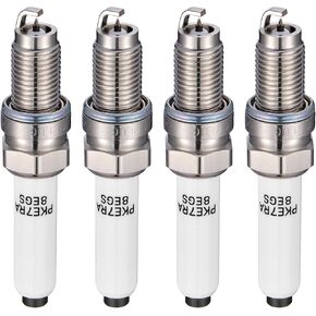 95463 Iridium Platinum Spark Plugs 4 Pack - Compatible with Volkswagen Jetta 2013-2018 Compatible with Audi A3 Sportback e-tron 2016-2018, 1.4L L4 Engine - Replaces PKER7A8EGS Spark Plug