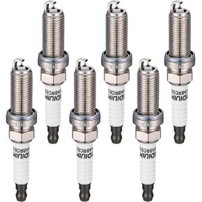 96372 Iridium Platinum Sparks Plugs 6 Pack-متوافق مع Maserati Ghibli 2014-2020 ، Levante 2017-2020 ، Quattroporte 2014-2018 ، 3.0L Engine-