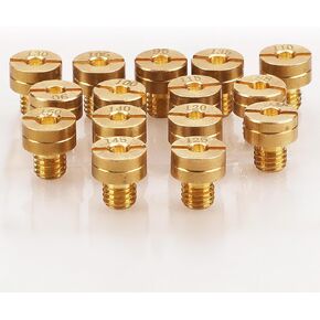 15 pcs Carburetor Main Jet Kit for Mikuni VM22 VM24 VM26 VM30 125cc 150cc 200cc 250cc for Dirt Bike Pit Bike ATV 88 90 95 98 100 105 110 115 120 125 130 135 140 145 150