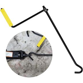 Scissor Jack Handle Replacement,Efficient Tire Jack Wrench with Non-Slip Handle for Labor-Saving Lifting Heavy Vehicles,Universal Car Jacks Ratchet Wrench Car Accessories