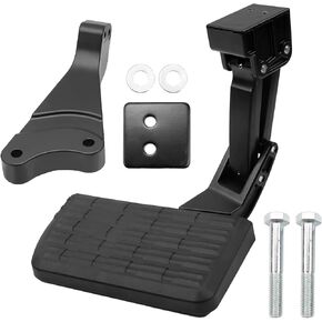 خطوة السرير الخلفي تناسب Ford F150 2006-2014 خطوة الباب الخلفي القابلة للسحب ، استبدال AMP Research Bedstep 75302-01a