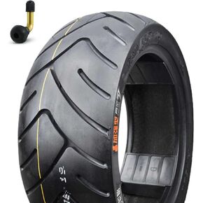 130/60-10 إطار الدراجة بلا أنبوب ، 130/60/10 48J استبدال الشارع Neumático لنوبات الإطارات الأمامية أو الخلفية على 10 بوصة | يوفر جر موثوق