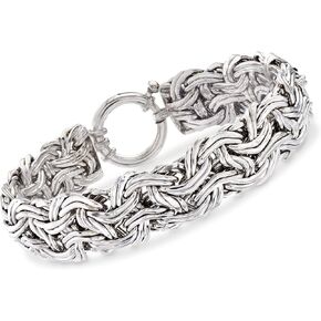 Ross-Simons Sterling Silver Byzantine Bracelet