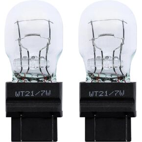 WT21/7W مصابيح الهالوجين OEM 12V 21W قياسي/ذيل/انعطاف الإشارة LIGHT LING ، 2 عبوة