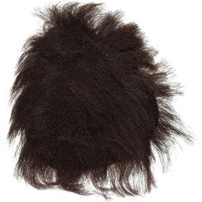 Amscan, Mens, 10" x 7" x 1.3", Chest Hair Costume Accessory - 1 Pc, Brown, One Size