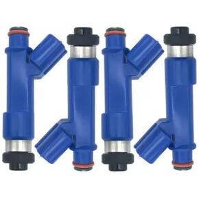 4Pcs Fuel Injectors Nozzles 23250-21040 23209-21040 2325021040 23220921040 For Toyota Yaris 2006-2014, Toyota Corolla 2000-2015 1.5L FJ806 1581037 1550480