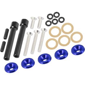Low Profile Engine Valve Cover Washer Bolt Kit Blue for Acura for Honda D-Series Engines D15 D16 Replace Parts