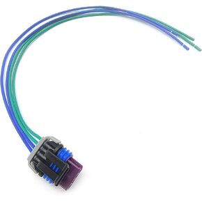 LS IAC Wire Pigtly Connector Idle Control Control Connector LS1 LSX Plug Wire Harness WPIAC30 متوافق مع عام 1999 ومحركات سلسلة GM DBC LS الأحدث