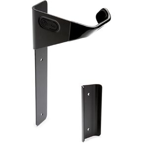 بورتلاند ديزاين وركس | شماعة تخزين على الحائط للتعليق على الحائط مع صينية للعجلة الخلفية، باللون الأسود in Kuwait