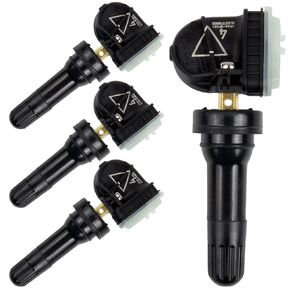 Tire Pressure Sensors for 2016-2023 Buick Encore GX/Lacrosse/Regal, Cadillac CT6/XT5, Chevy Camaro/Cruze/Malibu - 433MHZ TPMS Sensor Replacement (OEM 13589601,13598773,13506028)