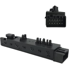 Power Seat Adjust Switch Front Driver Side Fits for Lincoln MKX MKZ Explorer F150 F250 F350 F450 F550 Milan Mountaineer 2006-2011 Replacement 9L3T-14B709-FAW 9L3Z14A701FB