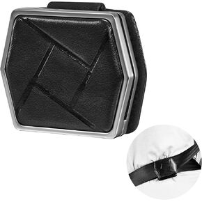vinlley Shoulder Strap Protective Cover, Keeps The Shoulder Strap from Hanging Around The Neck, Reduces Neck Irritation, Car Accessories, 1 Pack Upgrade Black