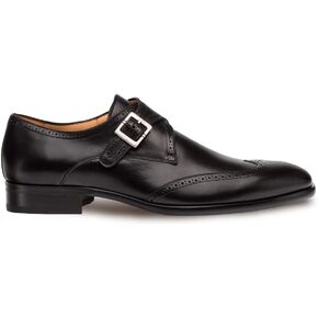 Mezlan Forest Mens Tip Luxury Wing Tip Oxfords - Calfskin الرائع المصنوع يدويًا مع لهجات مثقبة - مصنوعة يدويًا في إسبانيا - العرض المتوسط