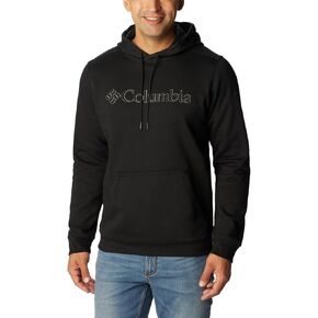 Columbia Men's Basic Logo II Hoodie, Compass Blue/CSC Branded Logo, X-Small in Saudi Arabia