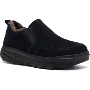 Men's Orthopedic Wide Winter Slippers with Arch Support: Comfortable Diabetic Loafers for Plantar Fasciitis, Casual Warm Orthotic Walking Shoes for Foot and Heel Pain Relief